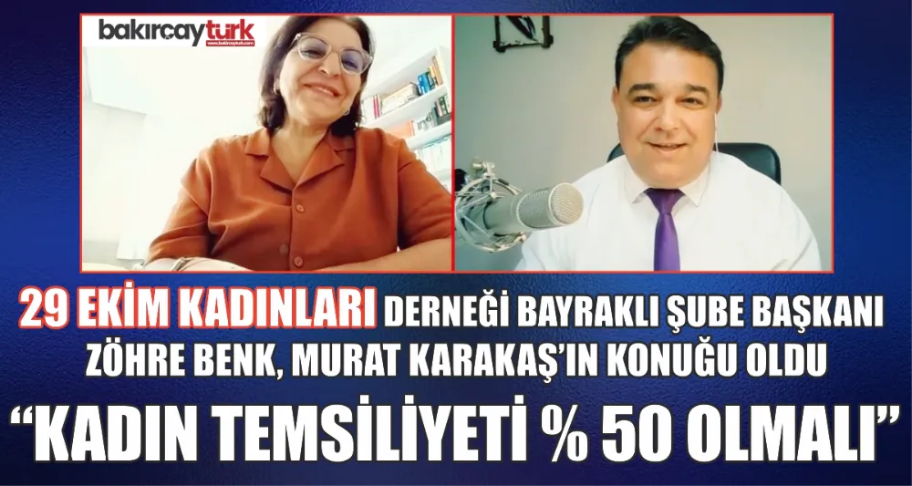 29 EKİM KADINLARI BAYRAKLI ŞUBE BAŞKANI: 