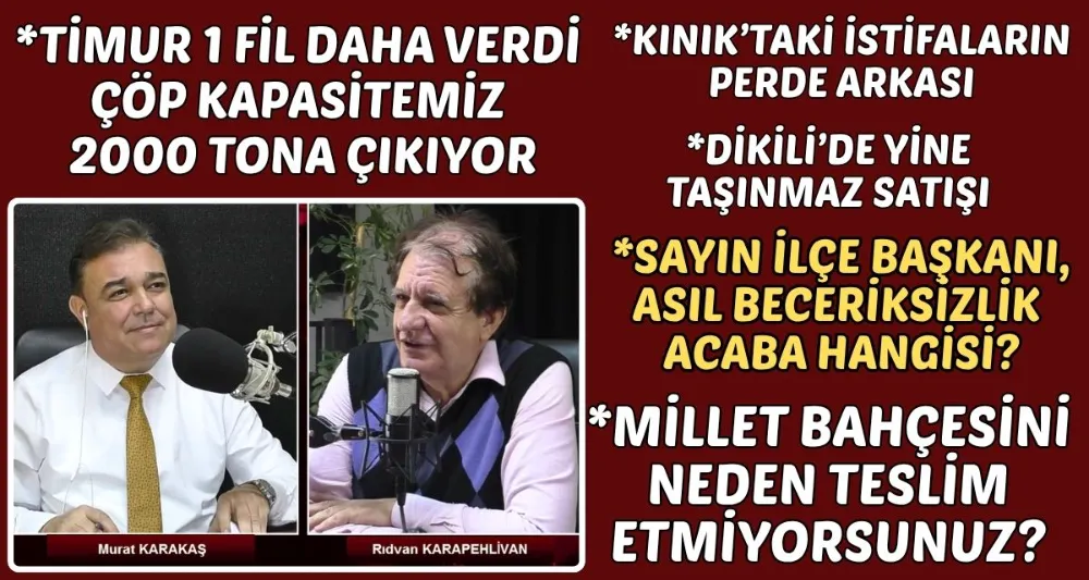 KARAKAŞ-KARAPEHLİVAN 17 EKİM 2025 YAYIN 