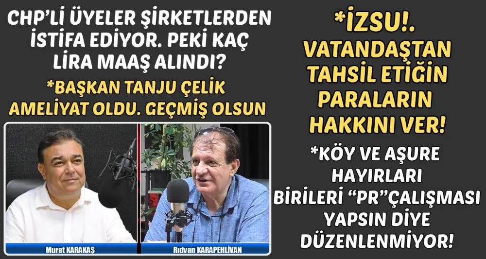 KARAKAŞ-KARAPEHLİVAN 19 TEMMUZ 2025 YAYIN 