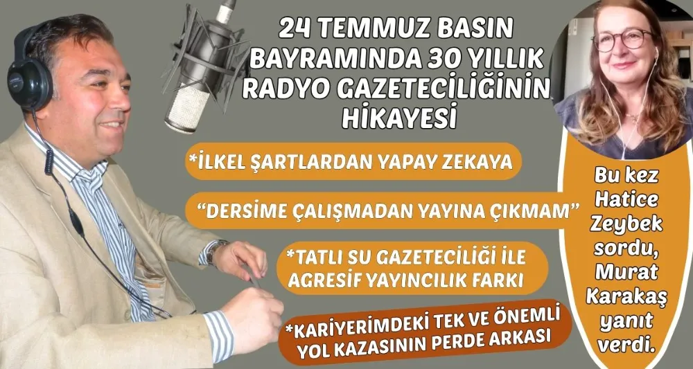 MİKROFON BAŞINDA 30 YIL.. BAŞARILAR, YOL KAZALARI..DOLU DOLU BİR SERÜVEN