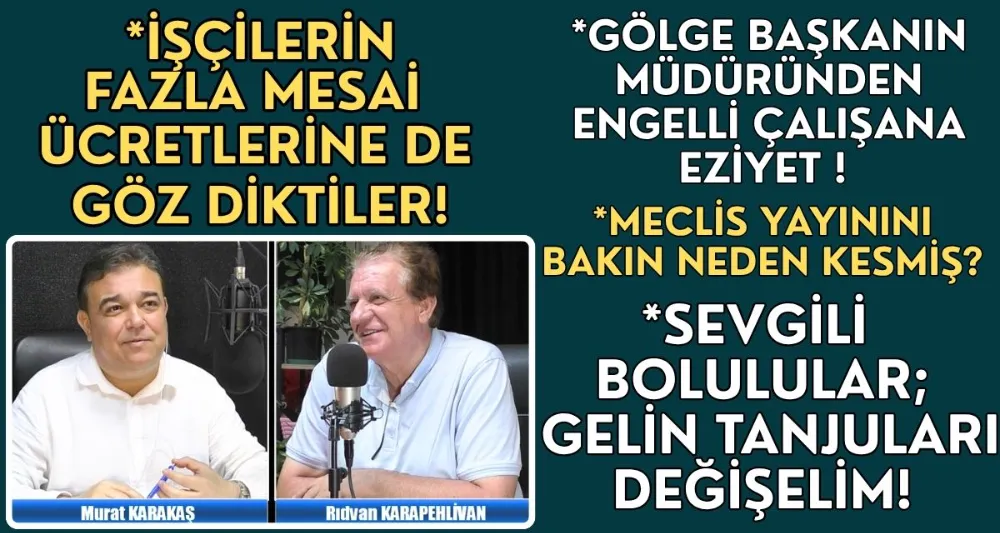 KARAKAŞ-KARAPEHLİVAN 03 TEMMUZ 2025 YAYIN