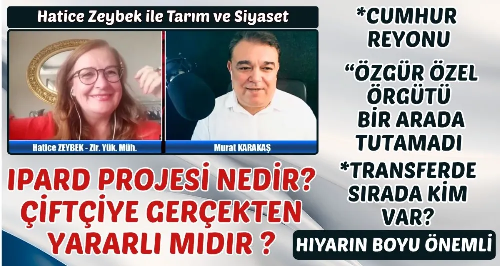IPARD PROJESİ VE ÇİFTÇİ... CUMHUR REYONU 